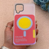 قاب گوشی Galaxy A12 - M12 سامسونگ اورجینال Bubble Case رنگی طرح مگ سیف سری 17 لنز برجسته کد 164039