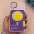 قاب گوشی Galaxy A12 - M12 سامسونگ اورجینال Bubble Case رنگی طرح مگ سیف سری 17 لنز برجسته کد 164040