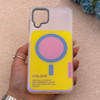 قاب گوشی Galaxy A12 - M12 سامسونگ اورجینال Bubble Case رنگی طرح مگ سیف سری 17 لنز برجسته کد 164041