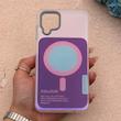 قاب گوشی Galaxy A12 - M12 سامسونگ اورجینال Bubble Case رنگی طرح مگ سیف سری 17 لنز برجسته کد 164042