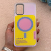 قاب گوشی Galaxy A13 4G - A04S سامسونگ اورجینال Bubble Case رنگی طرح مگ سیف سری 17 لنز برجسته کد 164046
