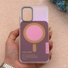 قاب گوشی Galaxy A32 4G سامسونگ اورجینال Bubble Case رنگی طرح مگ سیف سری 17 لنز برجسته کد 164057