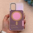 قاب گوشی Galaxy A32 4G سامسونگ اورجینال Bubble Case رنگی طرح مگ سیف سری 17 لنز برجسته کد 164057