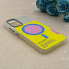 قاب گوشی Galaxy A32 4G سامسونگ اورجینال Bubble Case رنگی طرح مگ سیف سری 17 لنز برجسته کد 164060