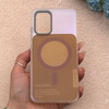 قاب گوشی Galaxy A32 4G سامسونگ اورجینال Bubble Case رنگی طرح مگ سیف سری 17 لنز برجسته کد 164062
