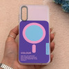 قاب گوشی Galaxy A30S - A50S - A50 سامسونگ اورجینال Bubble Case رنگی طرح مگ سیف سری 17 لنز برجسته کد 164067