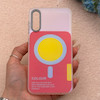 قاب گوشی Galaxy A30S - A50S - A50 سامسونگ اورجینال Bubble Case رنگی طرح مگ سیف سری 17 لنز برجسته کد 164068