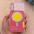 قاب گوشی Galaxy A30S - A50S - A50 سامسونگ اورجینال Bubble Case رنگی طرح مگ سیف سری 17 لنز برجسته کد 164068