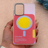 قاب گوشی Galaxy A52 4G - A52 5G - A52S سامسونگ اورجینال Bubble Case رنگی طرح مگ سیف سری 17 لنز برجسته کد 164074