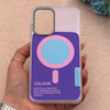 قاب گوشی Galaxy A52 4G - A52 5G - A52S سامسونگ اورجینال Bubble Case رنگی طرح مگ سیف سری 17 لنز برجسته کد 164078