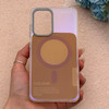 قاب گوشی Galaxy A52 4G - A52 5G - A52S سامسونگ اورجینال Bubble Case رنگی طرح مگ سیف سری 17 لنز برجسته کد 164083