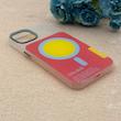 قاب گوشی iPhone 13 - iPhone 14 آیفون اورجینال Bubble Case رنگی طرح مگ سیف سری 17 لنز برجسته کد 164085