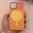 قاب گوشی iPhone 13 - iPhone 14 آیفون اورجینال Bubble Case رنگی طرح مگ سیف سری 17 لنز برجسته کد 164088