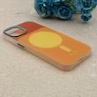 قاب گوشی iPhone 13 - iPhone 14 آیفون اورجینال Bubble Case رنگی طرح مگ سیف سری 17 لنز برجسته کد 164088