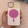 قاب گوشی iPhone 13 - iPhone 14 آیفون اورجینال Bubble Case رنگی طرح مگ سیف سری 17 لنز برجسته کد 164090