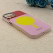 قاب گوشی iPhone 13 - iPhone 14 آیفون اورجینال Bubble Case رنگی طرح مگ سیف سری 17 لنز برجسته کد 164092