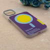 قاب گوشی iPhone 13 - iPhone 14 آیفون اورجینال Bubble Case رنگی طرح مگ سیف سری 17 لنز برجسته کد 164093