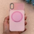 قاب گوشی iPhone X - XS آیفون اورجینال Bubble Case رنگی طرح مگ سیف سری 17 لنز برجسته کد 164095