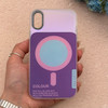 قاب گوشی iPhone X - XS آیفون اورجینال Bubble Case رنگی طرح مگ سیف سری 17 لنز برجسته کد 164096