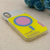 قاب گوشی iPhone X - XS آیفون اورجینال Bubble Case رنگی طرح مگ سیف سری 17 لنز برجسته کد 164099
