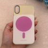 قاب گوشی iPhone X - XS آیفون اورجینال Bubble Case رنگی طرح مگ سیف سری 17 لنز برجسته کد 164102