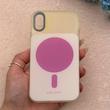 قاب گوشی iPhone X - XS آیفون اورجینال Bubble Case رنگی طرح مگ سیف سری 17 لنز برجسته کد 164102