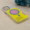 قاب گوشی iPhone 12 Pro Max آیفون اورجینال Bubble Case رنگی طرح مگ سیف سری 17 لنز برجسته کد 164105