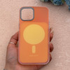 قاب گوشی iPhone 12 Pro Max آیفون اورجینال Bubble Case رنگی طرح مگ سیف سری 17 لنز برجسته کد 164107