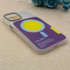 قاب گوشی iPhone 12 Pro Max آیفون اورجینال Bubble Case رنگی طرح مگ سیف سری 17 لنز برجسته کد 164109