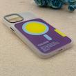 قاب گوشی iPhone 12 Pro Max آیفون اورجینال Bubble Case رنگی طرح مگ سیف سری 17 لنز برجسته کد 164109