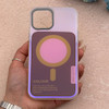 قاب گوشی iPhone 12 Pro Max آیفون اورجینال Bubble Case رنگی طرح مگ سیف سری 17 لنز برجسته کد 164111