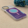 قاب گوشی iPhone 12 Pro Max آیفون اورجینال Bubble Case رنگی طرح مگ سیف سری 17 لنز برجسته کد 164112
