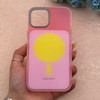 قاب گوشی iPhone 12 Pro Max آیفون اورجینال Bubble Case رنگی طرح مگ سیف سری 17 لنز برجسته کد 164113