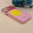 قاب گوشی iPhone 12 Pro Max آیفون اورجینال Bubble Case رنگی طرح مگ سیف سری 17 لنز برجسته کد 164113