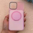 قاب گوشی iPhone 13 Pro Max آیفون اورجینال Bubble Case رنگی طرح مگ سیف سری 17 لنز برجسته کد 164117