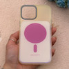 قاب گوشی iPhone 13 Pro Max آیفون اورجینال Bubble Case رنگی طرح مگ سیف سری 17 لنز برجسته کد 164119