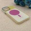 قاب گوشی iPhone 13 Pro Max آیفون اورجینال Bubble Case رنگی طرح مگ سیف سری 17 لنز برجسته کد 164119