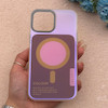 قاب گوشی iPhone 13 Pro Max آیفون اورجینال Bubble Case رنگی طرح مگ سیف سری 17 لنز برجسته کد 164120
