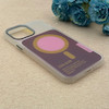 قاب گوشی iPhone 13 Pro Max آیفون اورجینال Bubble Case رنگی طرح مگ سیف سری 17 لنز برجسته کد 164120