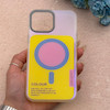 قاب گوشی iPhone 13 Pro Max آیفون اورجینال Bubble Case رنگی طرح مگ سیف سری 17 لنز برجسته کد 164121
