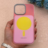 قاب گوشی iPhone 16 Pro Max آیفون اورجینال Bubble Case رنگی طرح مگ سیف سری 17 لنز برجسته کد 164123