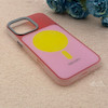 قاب گوشی iPhone 16 Pro Max آیفون اورجینال Bubble Case رنگی طرح مگ سیف سری 17 لنز برجسته کد 164123