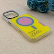 قاب گوشی iPhone 16 Pro Max آیفون اورجینال Bubble Case رنگی طرح مگ سیف سری 17 لنز برجسته کد 164124