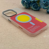قاب گوشی iPhone 16 Pro Max آیفون اورجینال Bubble Case رنگی طرح مگ سیف سری 17 لنز برجسته کد 164125