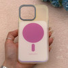 قاب گوشی iPhone 16 Pro Max آیفون اورجینال Bubble Case رنگی طرح مگ سیف سری 17 لنز برجسته کد 164128