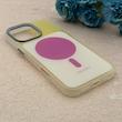 قاب گوشی iPhone 16 Pro Max آیفون اورجینال Bubble Case رنگی طرح مگ سیف سری 17 لنز برجسته کد 164128