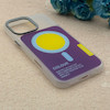 قاب گوشی iPhone 16 Pro Max آیفون اورجینال Bubble Case رنگی طرح مگ سیف سری 17 لنز برجسته کد 164129