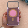 قاب گوشی iPhone 17 Pro Max آیفون اورجینال Bubble Case رنگی طرح مگ سیف سری 17 لنز برجسته کد 164134