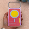 قاب گوشی iPhone 17 Pro Max آیفون اورجینال Bubble Case رنگی طرح مگ سیف سری 17 لنز برجسته کد 164139