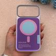 قاب گوشی iPhone 17 Pro Max آیفون اورجینال Bubble Case رنگی طرح مگ سیف سری 17 لنز برجسته کد 164141